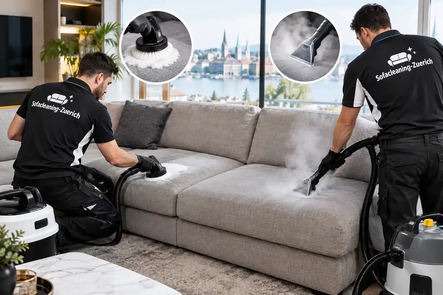 Dry foam vs Steam cleaning