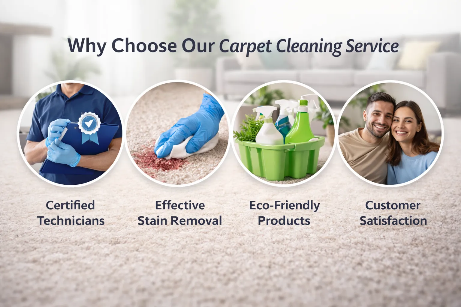 Why Choose Our Carpet Cleaning Service 