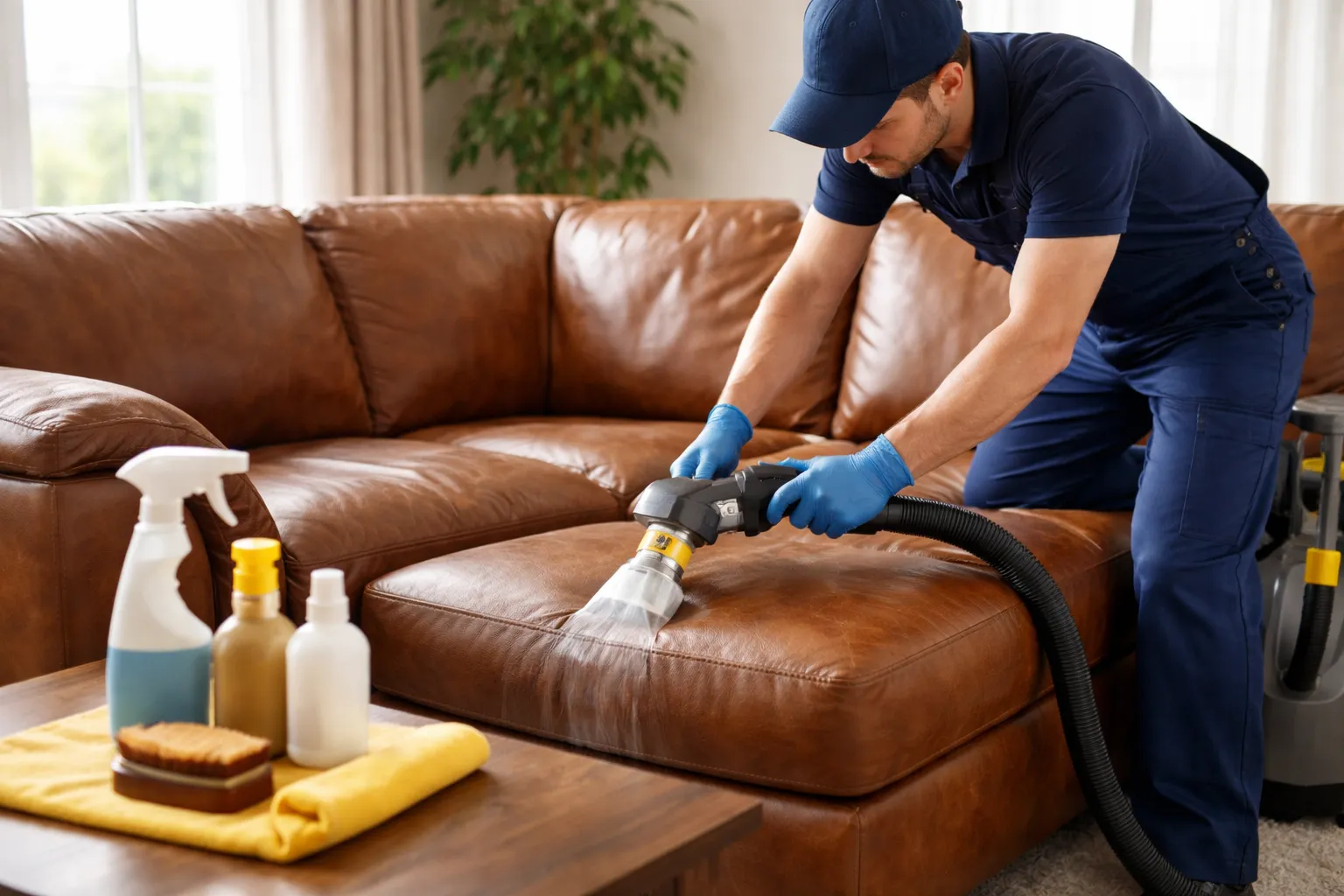Leather Sofa Cleaning